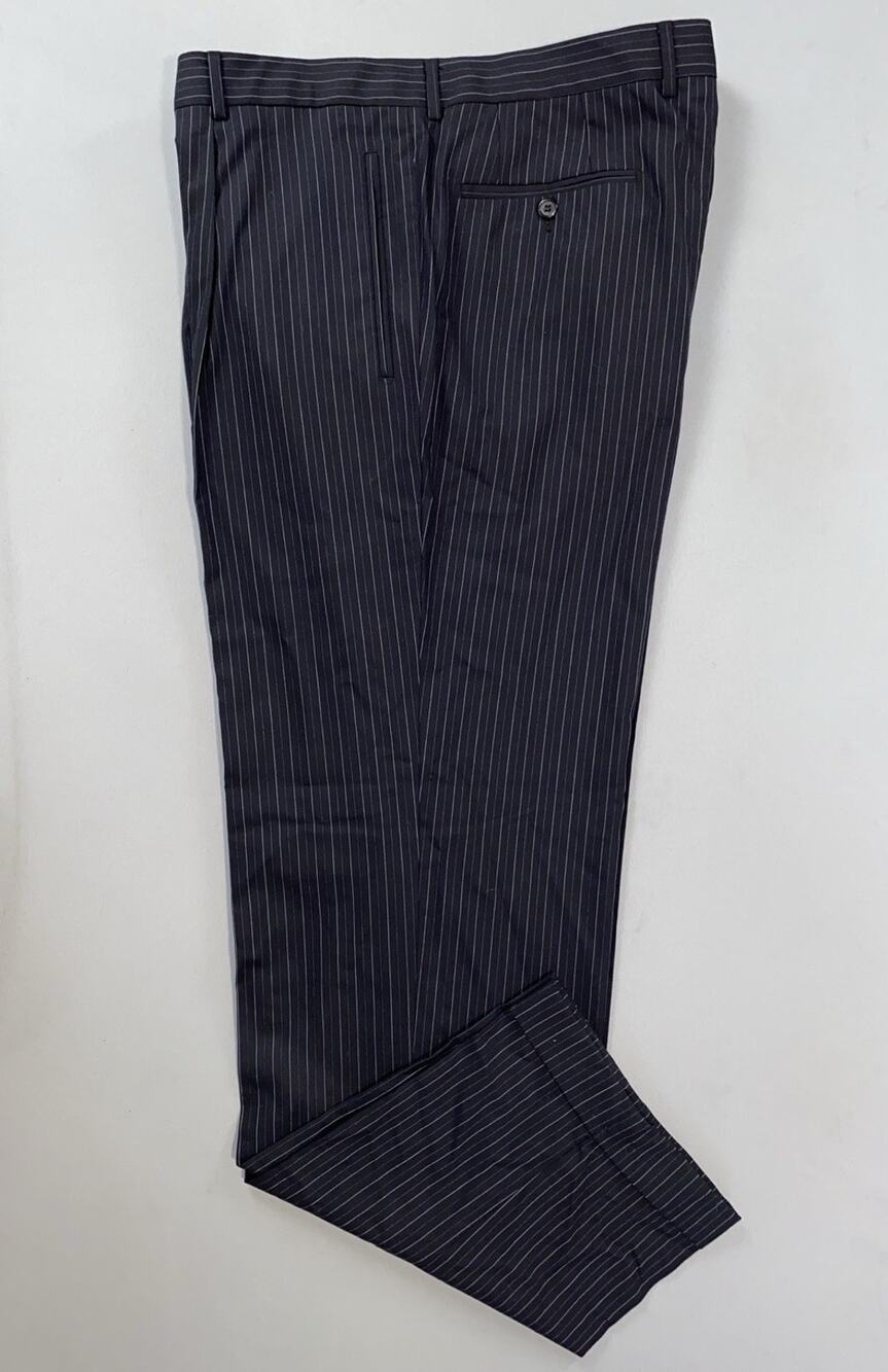 Hugo Boss Vintage Einstein/Sigma US Single Pleat Wool Dress Pants. 46L, 40X34